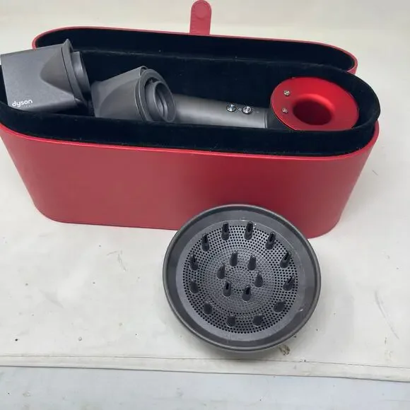 Dyson Supersonic Limited Edition Hair Dryer with Storage Case Iron/Red - Picture 5 of 9